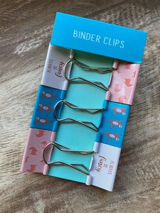 Always Be Fancy Binder Clips